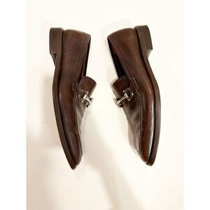 Salvatore Ferragamo Brown Leather Loafer Size 10.5